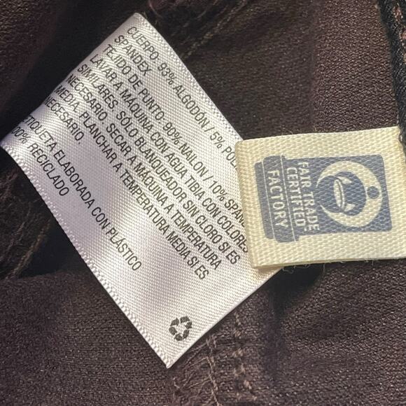 Isabel Maternity Burgundy Crossover Panel Skinny Jeans Size 10/30R NWT - Picture 8 of 12